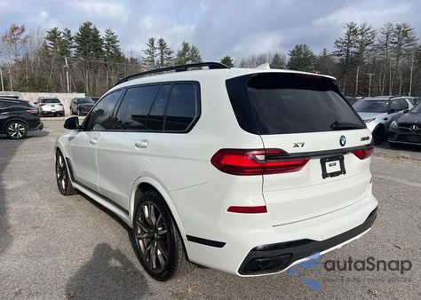 2022 BMW X7 M50I из США, поврежденный, VIN 5UXCX6C02N9J14574